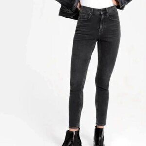 Everlane Size 26 Womens Ankle Skinny Jeans In Black